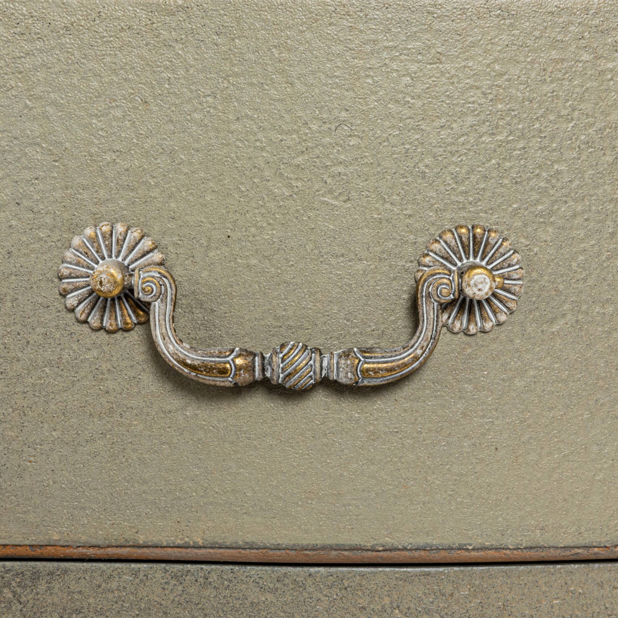 Hello Honey® Distressed Gray Wood Dresser Cabinet
